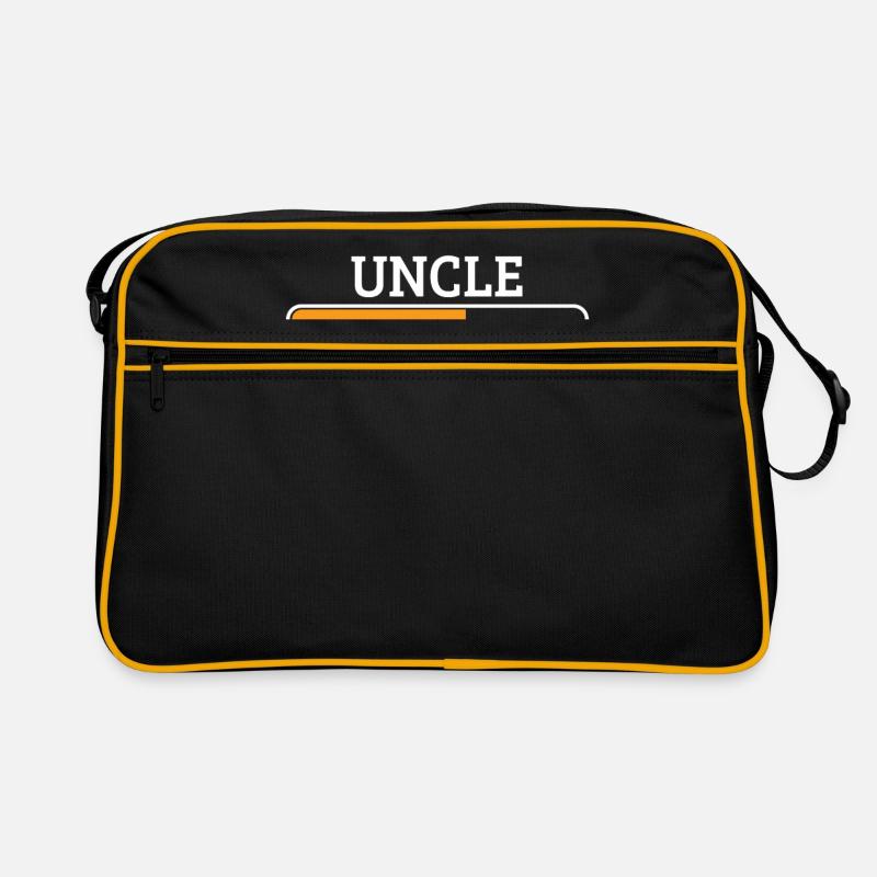uncle - Retro Bag - black/gold