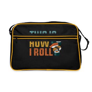 Sushi - Sac Retro - noir/or - Devant