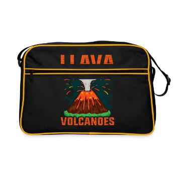 volcan - Sac Retro - noir/or - Devant
