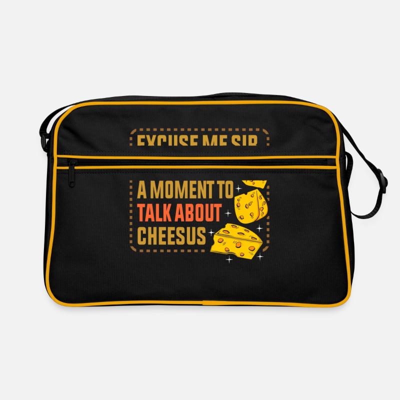 Milk cheese food gift idea Retro Bag
