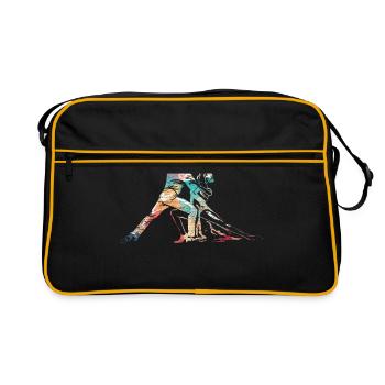 Danse Tango - Sac Retro - noir/or - Devant