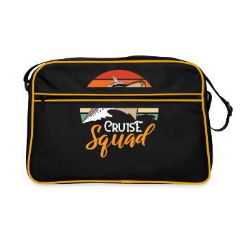 Cruise ship - Retro Bag - black/gold - Front