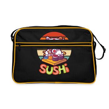 Sushi - Sac Retro - noir/or - Devant