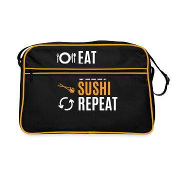 Sushi - Sac Retro - noir/or - Devant