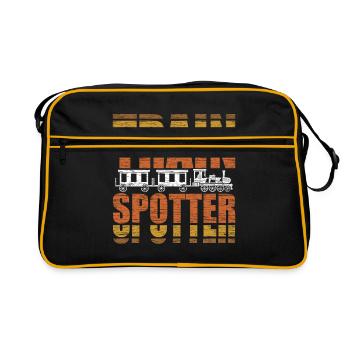 train - Sac Retro - noir/or - Devant