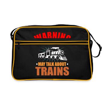 train - Sac Retro - noir/or - Devant