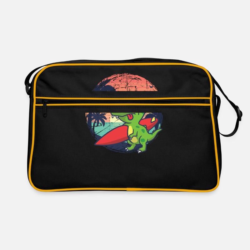 Dinosaurier Retro Tasche