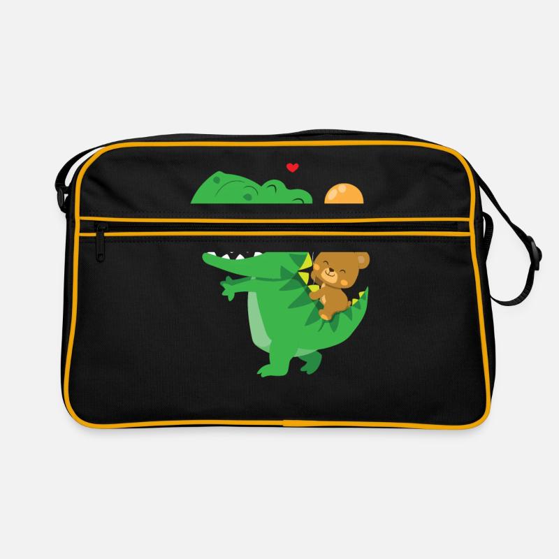 Dinosaur gift idea dino lover Retro Bag