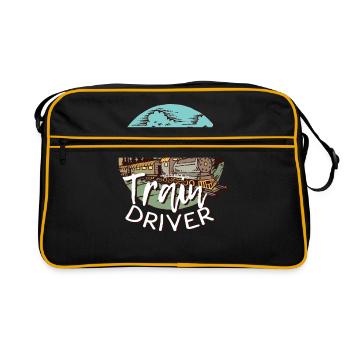 train - Sac Retro - noir/or - Devant