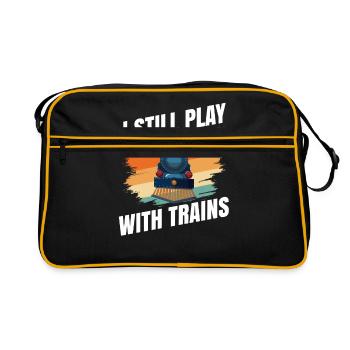 train - Sac Retro - noir/or - Devant