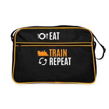 Train - Retro Bag - black/gold - Front