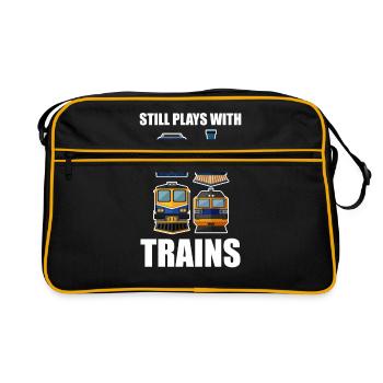 train - Sac Retro - noir/or - Devant
