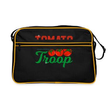 tomato - Retro Bag - black/gold - Front