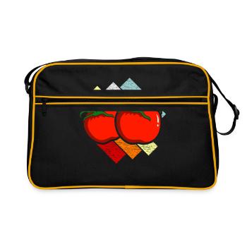 tomato - Retro Bag - black/gold - Front