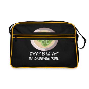 Cabbage roll - Retro Bag - black/gold - Front