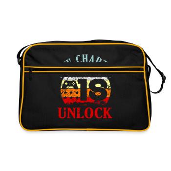 18th birthday - Retro Bag - black/gold - Front