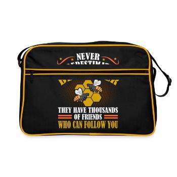 Beekeeper Beekeeper Beekeeper - Retro Bag - black/gold - Front