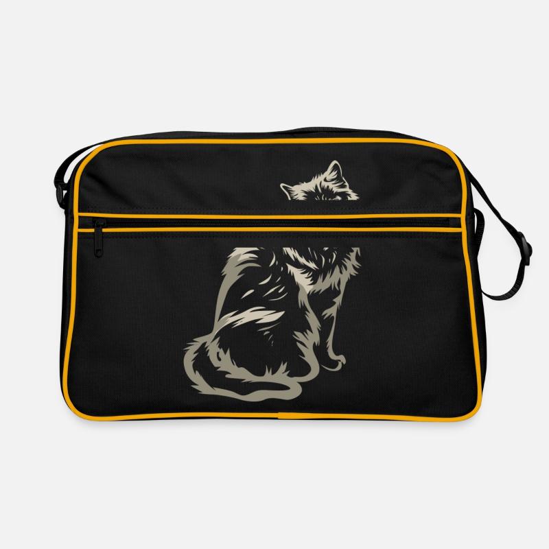 Ragdoll-Katze Retro Tasche