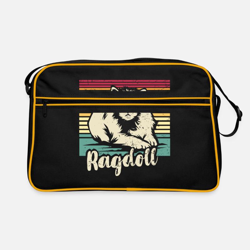 Chat Ragdoll Sac Retro