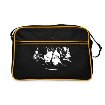 Yaw Yan - Sac Retro - noir/or - Devant