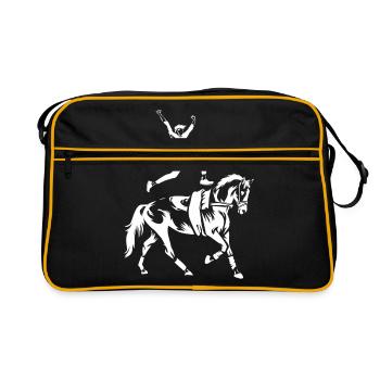 Vaulting - Retro Bag - black/gold - Front