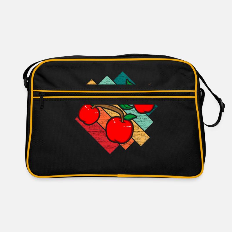 Apfel Retro Tasche
