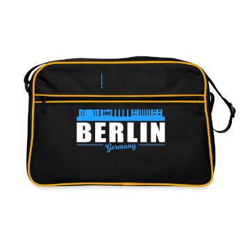 Berlin - Sac Retro - noir/or - Devant