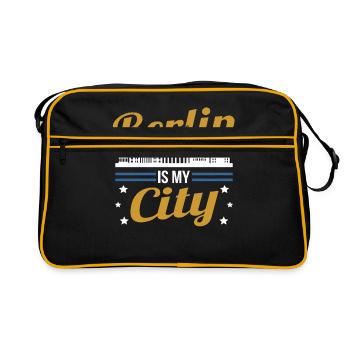 Berlin - Sac Retro - noir/or - Devant