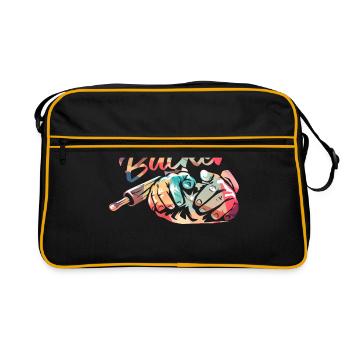 baker - Retro Bag - black/gold - Front