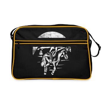 Vaulting - Retro Bag - black/gold - Front