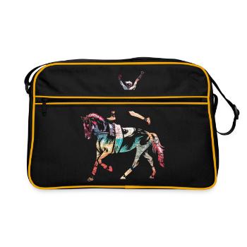 Vaulting - Retro Bag - black/gold - Front