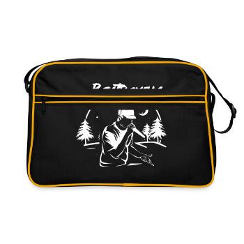 Beatboxen Beatboxing - Sac Retro - noir/or - Devant