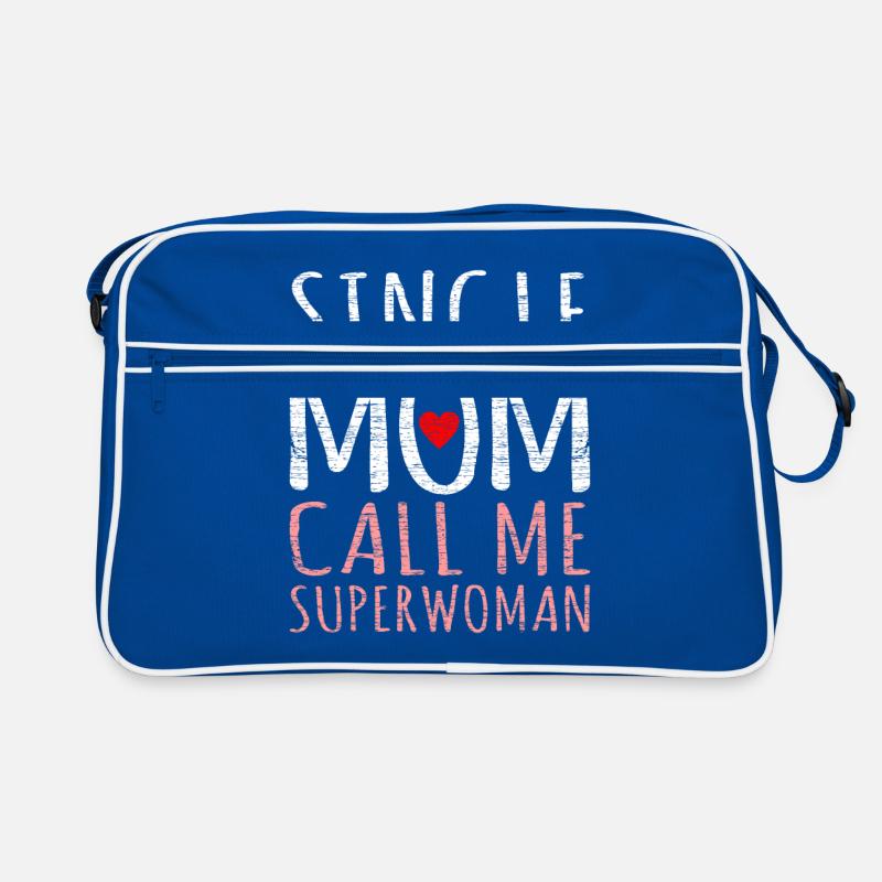 Alleinerziehende Mutter Retro Tasche