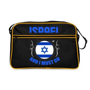 Israël - Sac Retro - noir/or - Devant