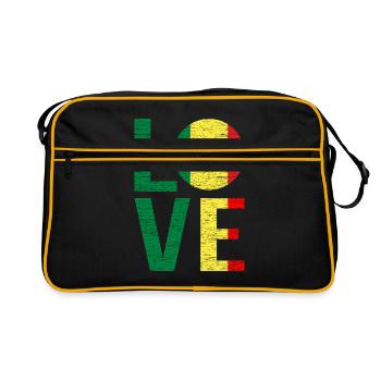 Senegal - Retro Bag - black/gold - Front