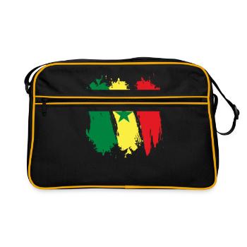 Senegal - Retro Bag - black/gold - Front
