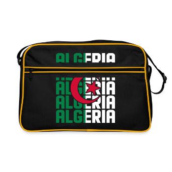 Algérie - Sac Retro - noir/or - Devant