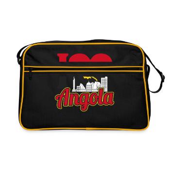 Angola - Retro Bag - black/gold - Front