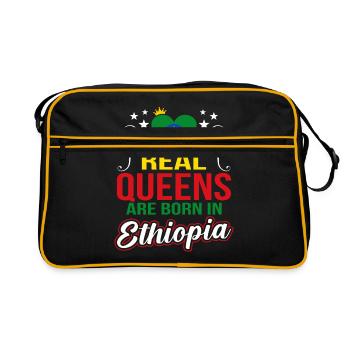 Ethiopie - Sac Retro - noir/or - Devant