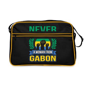 Gabon - Sac Retro - noir/or - Devant
