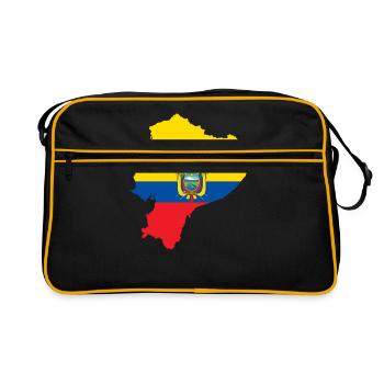 Ecuador - Retro Bag - black/gold - Front
