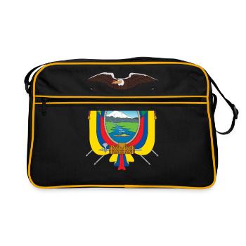 Ecuador - Retro Bag - black/gold - Front