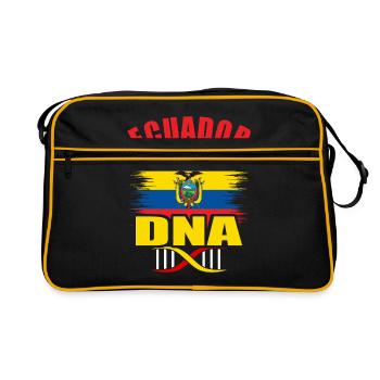 Ecuador - Retro Bag - black/gold - Front