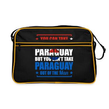 Paraguay - Sac Retro - noir/or - Devant