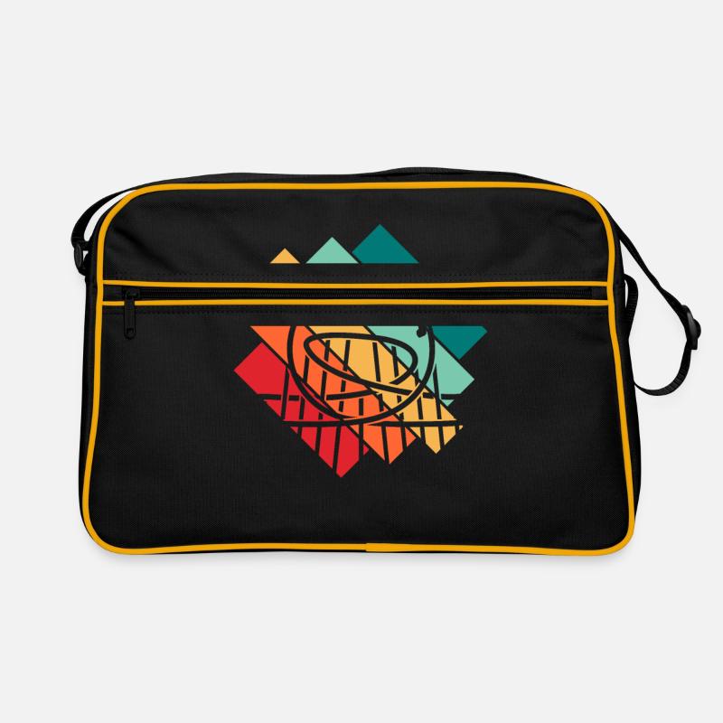 Achterbahn Retro Tasche
