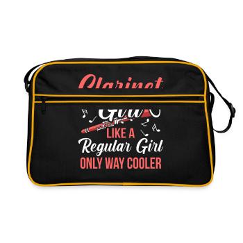 Clarinette - Sac Retro - noir/or - Devant