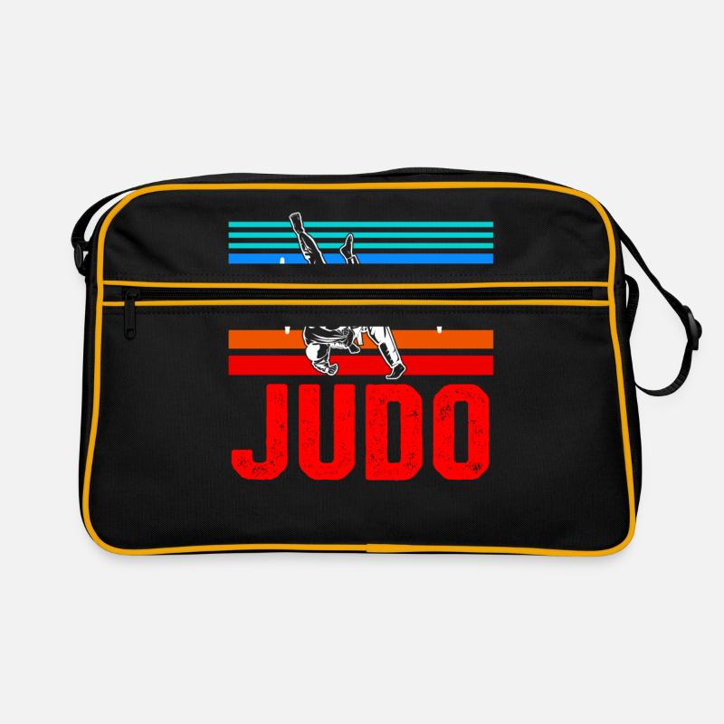 judo - Retro Bag - black/gold