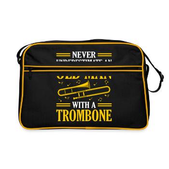 Posaune Trombone - Retro Bag - black/gold - Front