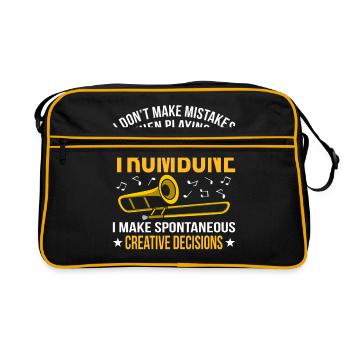 Posaune Trombone - Retro Bag - black/gold - Front