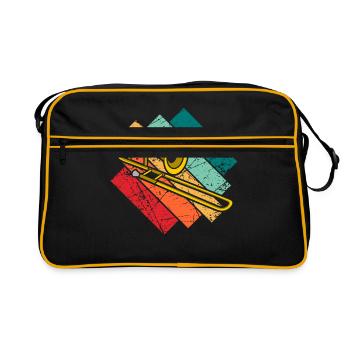 Posaune Trombone - Retro Bag - black/gold - Front
